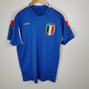 Umbro |Blue Italia Soccer Jersey size Small